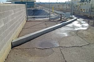 On-Site Stormwater Collection Pond Repairs