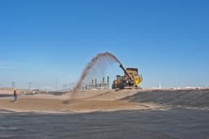 Redhawk Power Plant Brine Solids Drying Area Pond Reconstruction